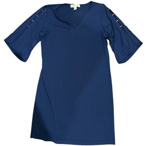 Michael Kors Navy Tunic with gold Details